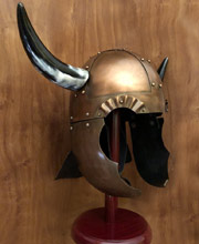 Horned Viking Helmet. Windlass